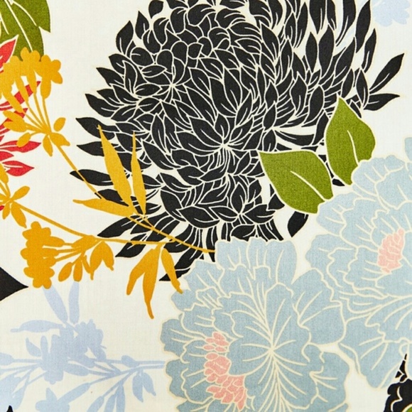 Zara Floral Print Top Blouse Cropped 2265 S small NWT - Picture 6 of 10